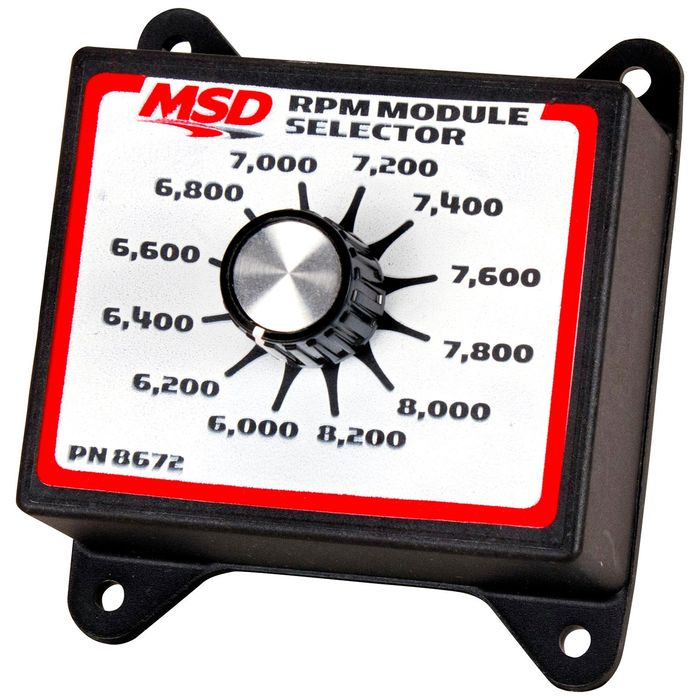 MSD 6000-8200 RPM Module Selector MSD 6000-8200 RPM Module Selector