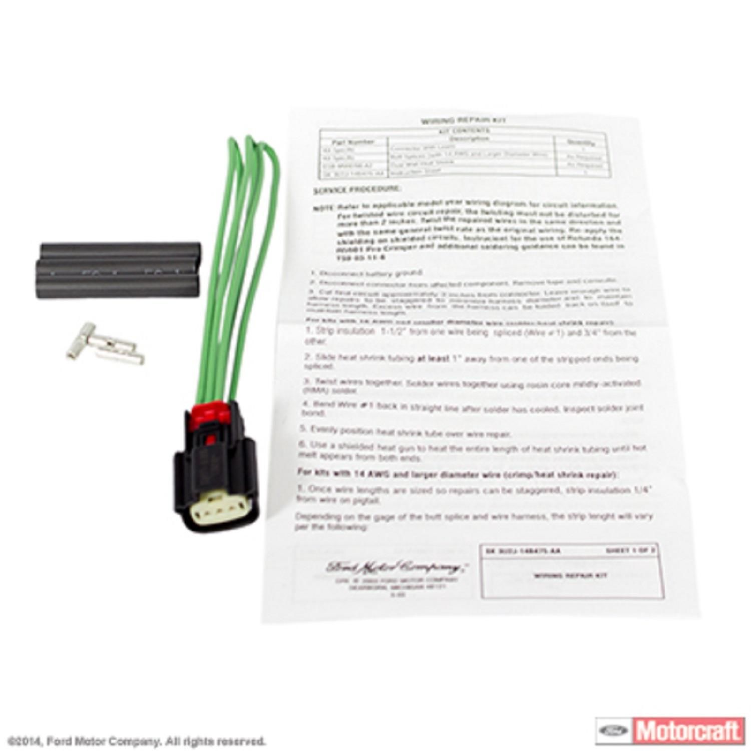 Motorcraft Electrical Wire Connector WPT931