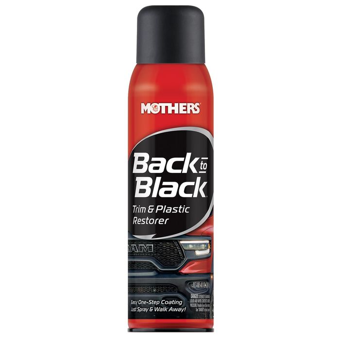 Mothers Back-to-Black Trim and Plastic Restorer Spray 10oz