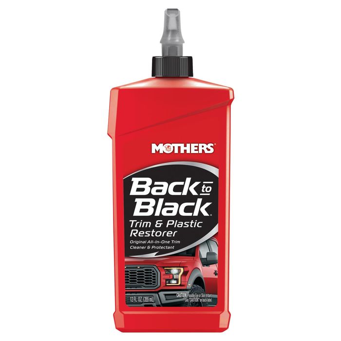 Rimpro-Tec Bring Back Black Plastic & Rubber Restorer - Interior & Exterior  Trim Restorer - Automotive Plastic Cleaner - Car Trim Vinyl Restorer 