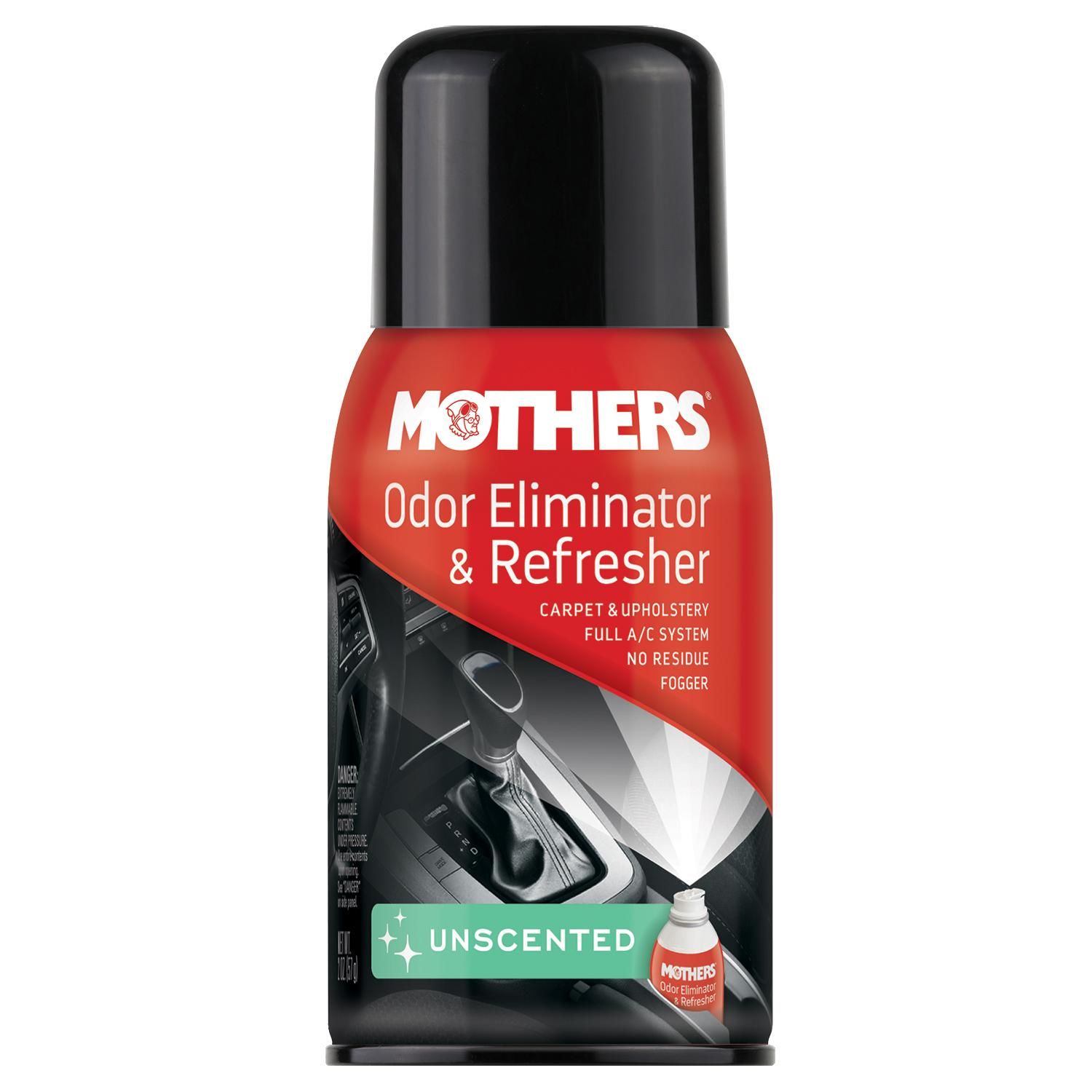 Mothers Odor Eliminator And Refresher Unscented Fogger 2oz