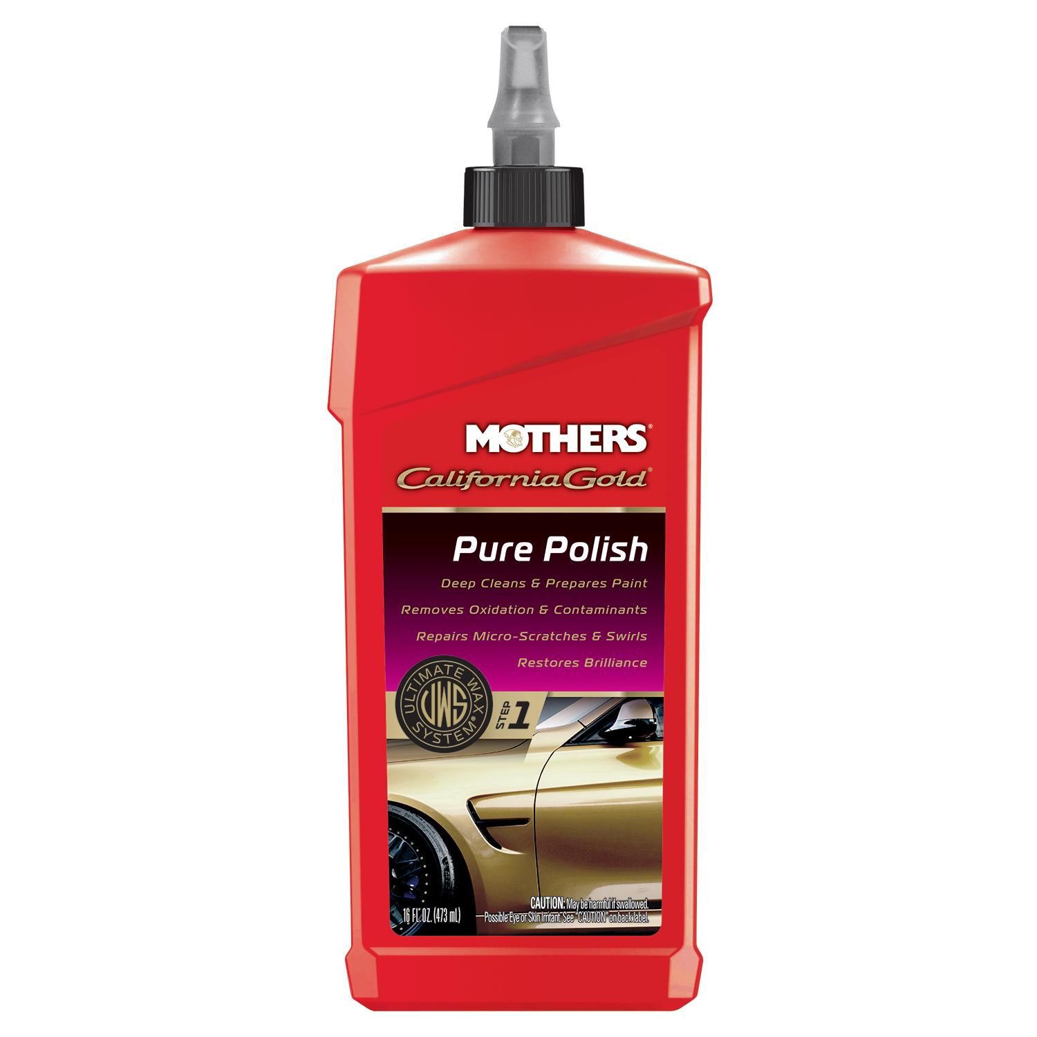 Mothers California Gold Ultimate Wax System Pure Polish 16Oz
