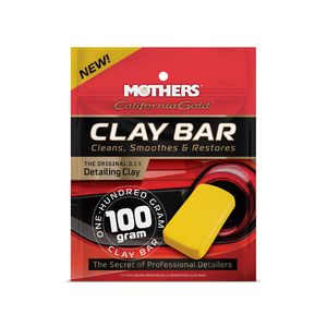 Mothers California Gold Clay Bar System for Car Detailing, Kit Includes  Detailer, 3 Clay Bars, and Microfiber Towel (07240)