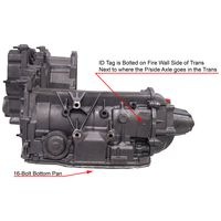 Moveras Remanufactured Automatic Transmission Assembly M00528 for Cadillac DeVille
