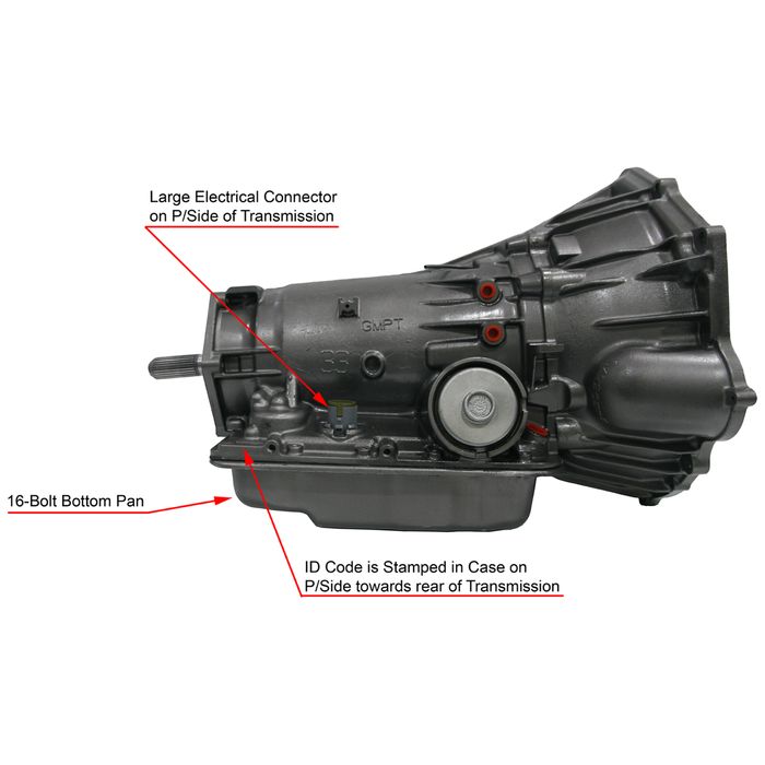 Moveras Remanufactured Automatic Transmission Assembly M01462