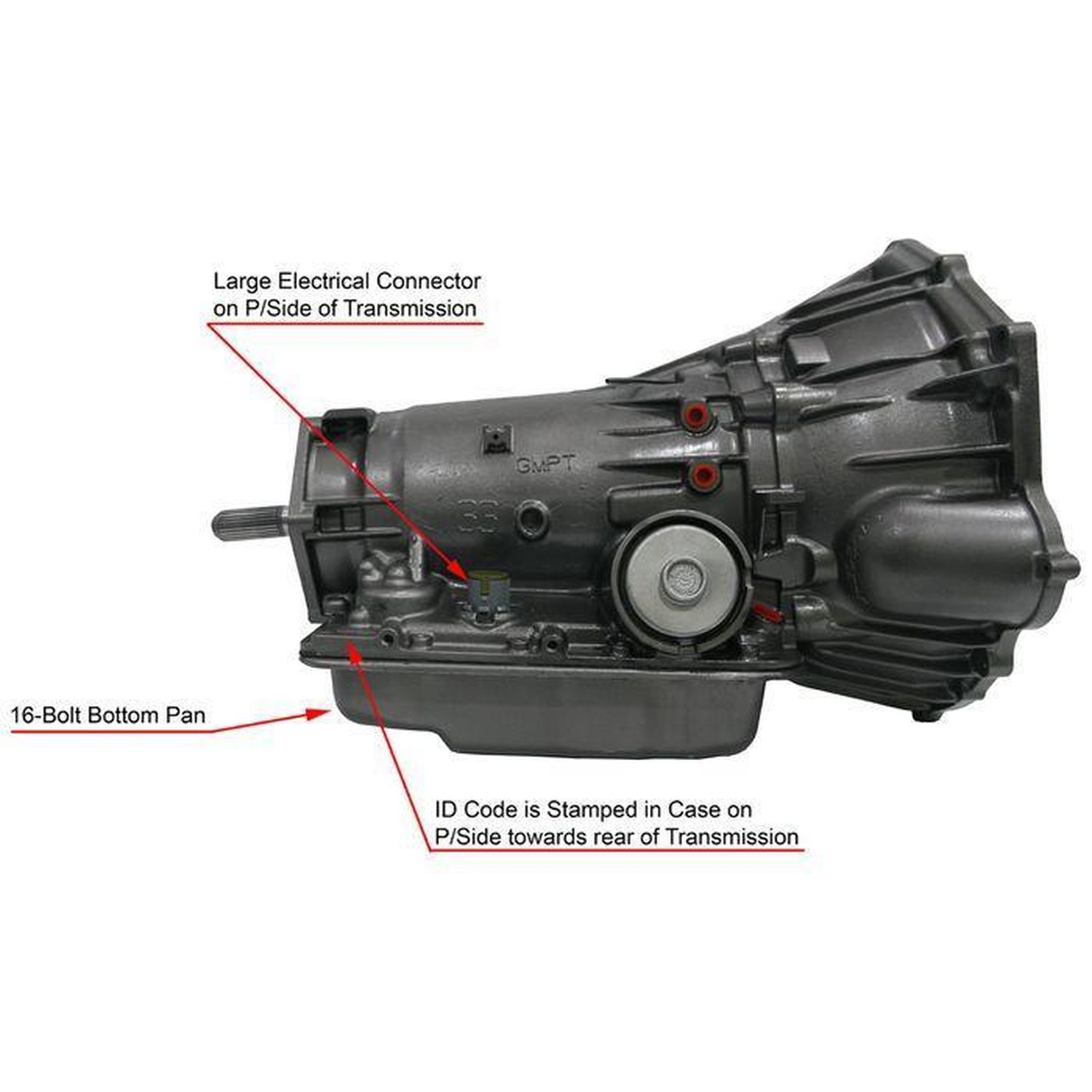 Moveras Remanufactured Automatic Transmission Assembly M01773