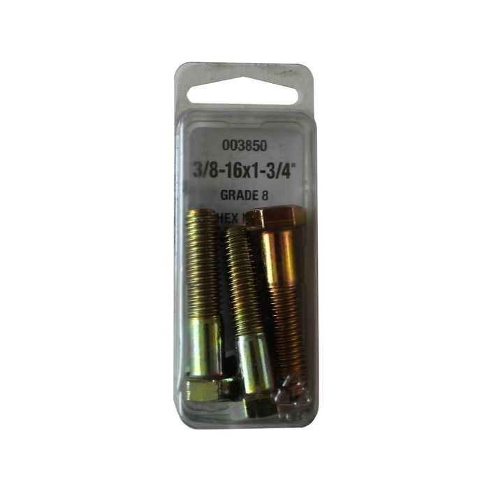 Paulin 3/8-inch - 16 x 3-inch Grade 2 Hex Bolt , Coarse Thread