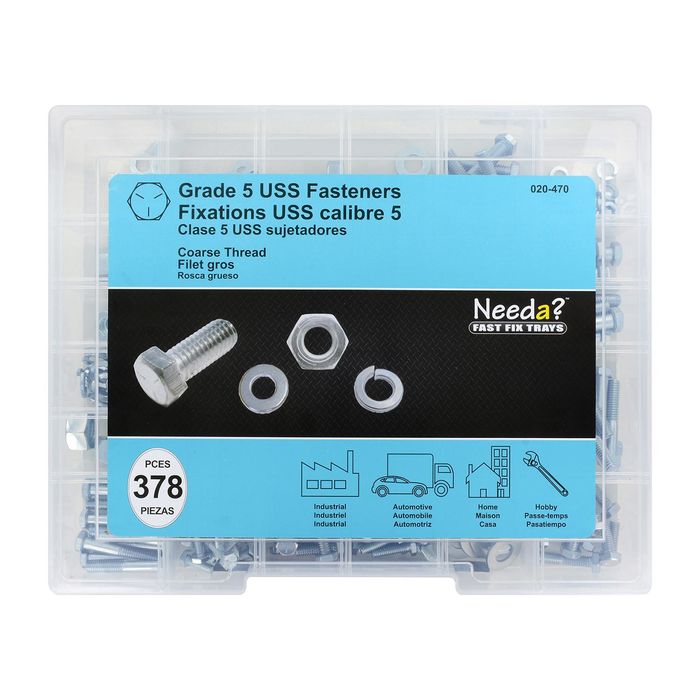  Nut & Bolt Assortment Sets - Nut & Bolt Assortment Sets /  Fasteners: Industrial & Scientific