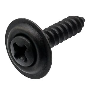 Needa Parts Black No.8 X 3/4in Trim Screw 10 Piece
