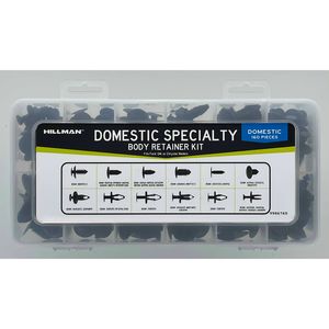 Needa Parts Domestic Body Fastener Kit 160 Piece