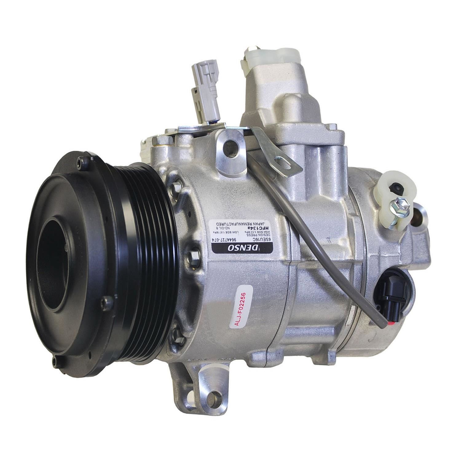 新品 DENSO A/Cコンプレッサー 447200-1424 日本製 新品 DENSO A/Cコンプレッサー 447200-1424 日本製 614D2k+hAXL