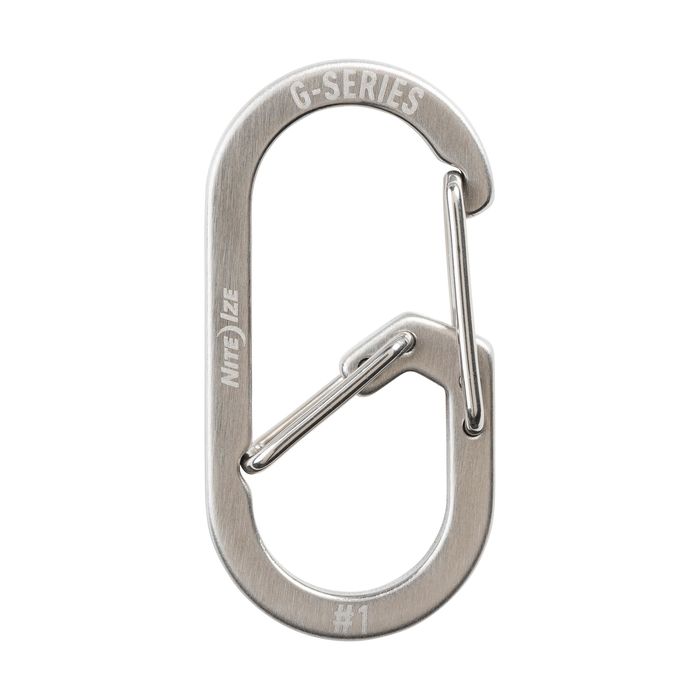Nite Ize No. 1 Stainless Steel G-Series Dual Carabiner