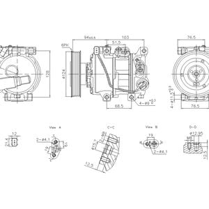 ari  ♡*.+゜ Nissens A/C Compressor 890896