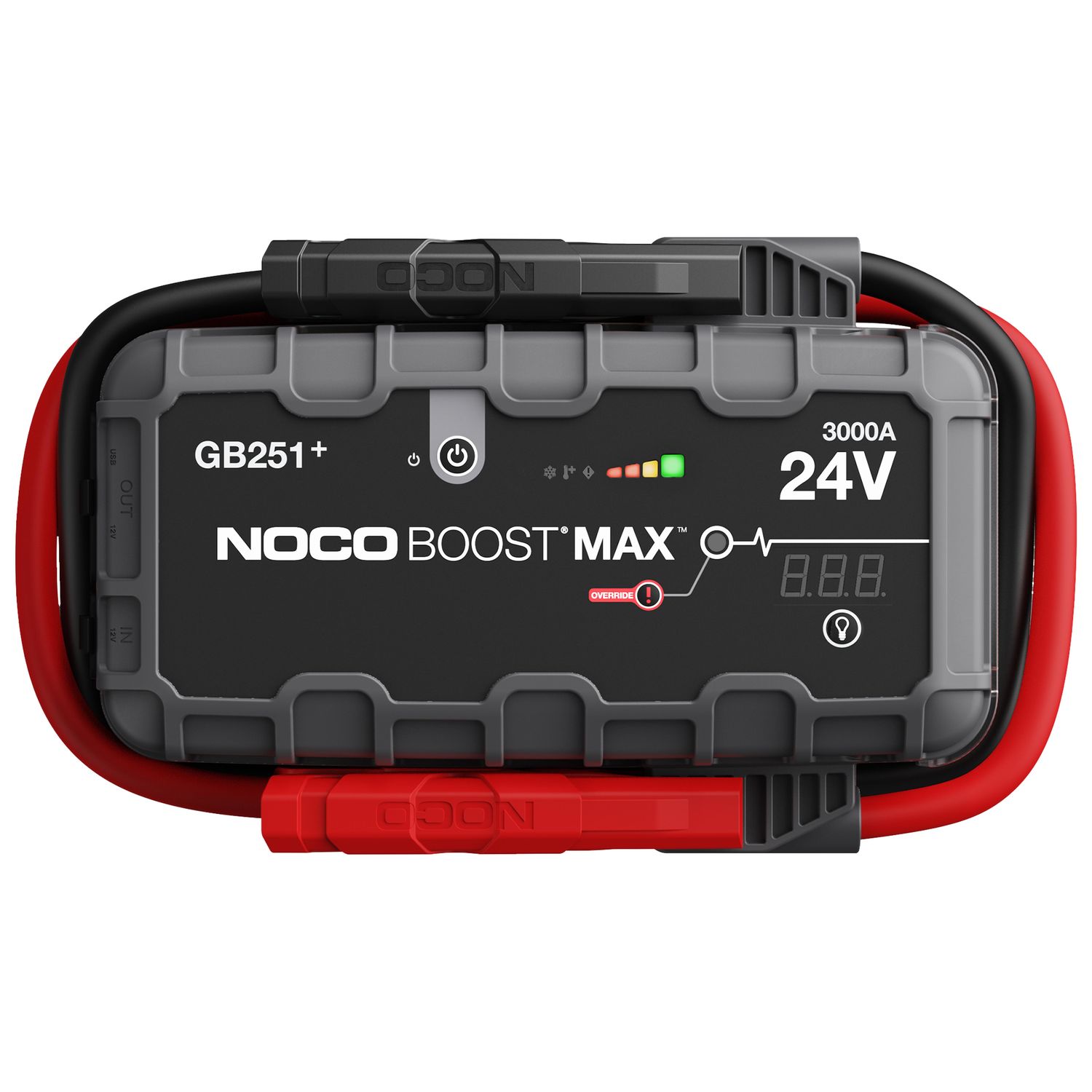 NOCO Boost Max GB251+ 3,000 Amp 24V Lithium Jump Starter