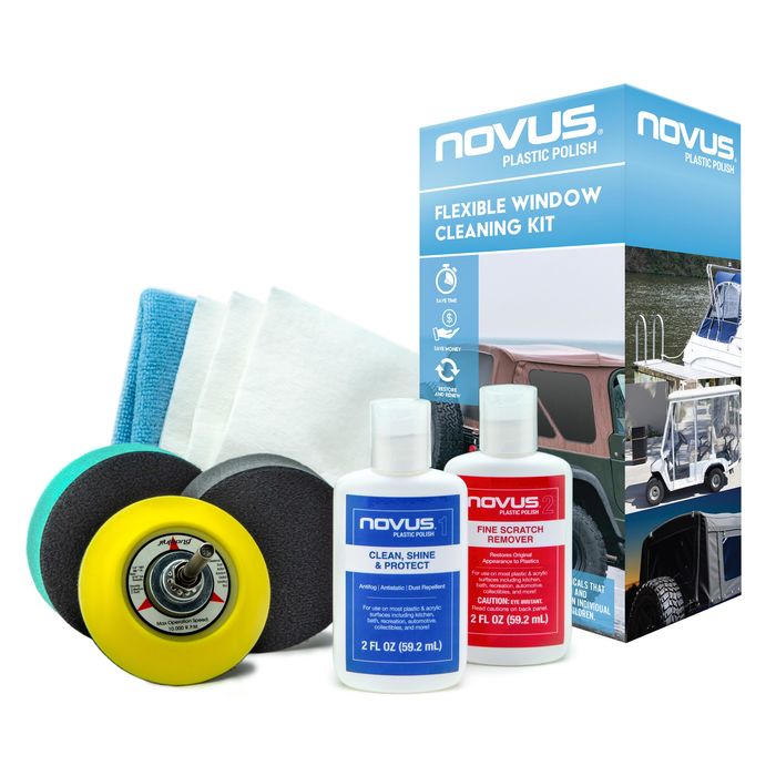 NOVUS Plastic Polish Flexible Window Kit
