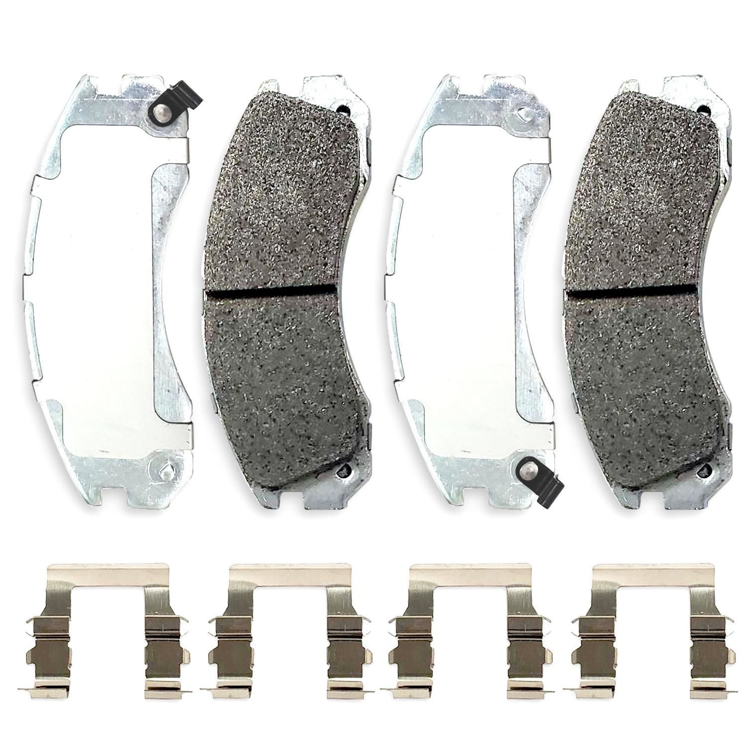NRS Galvanized SemiMetallic Brake Pads NS723