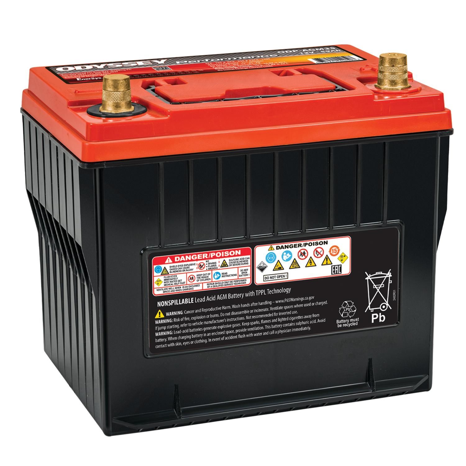 Odyssey Performance Battery BCI Group Size 35 775 CCA ODP-AGM35