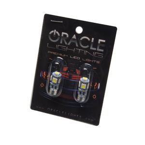 Oracle Lighting Cool White T10 9 LED 3 Chip SMD Bulbs Pair