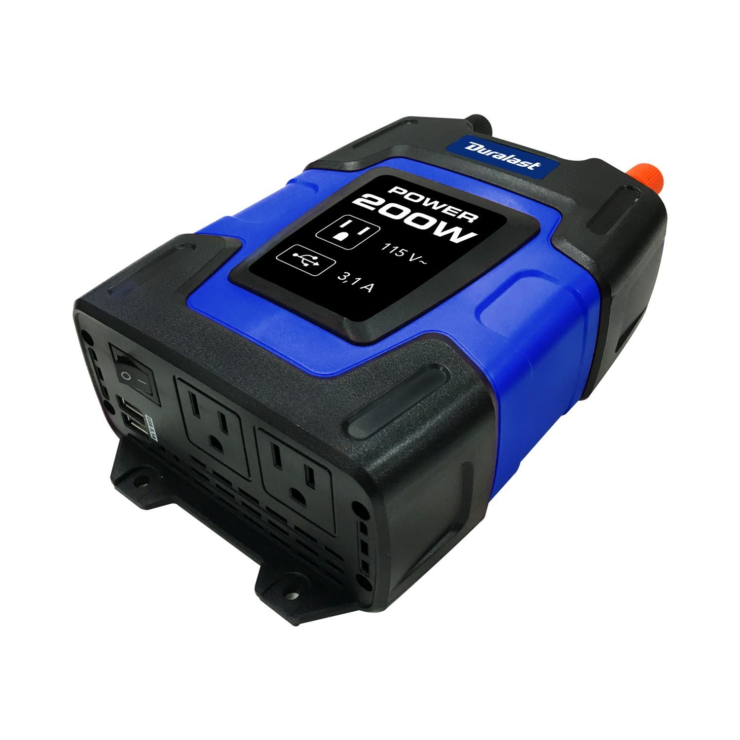 Duralast 200 Watt Power Inverter