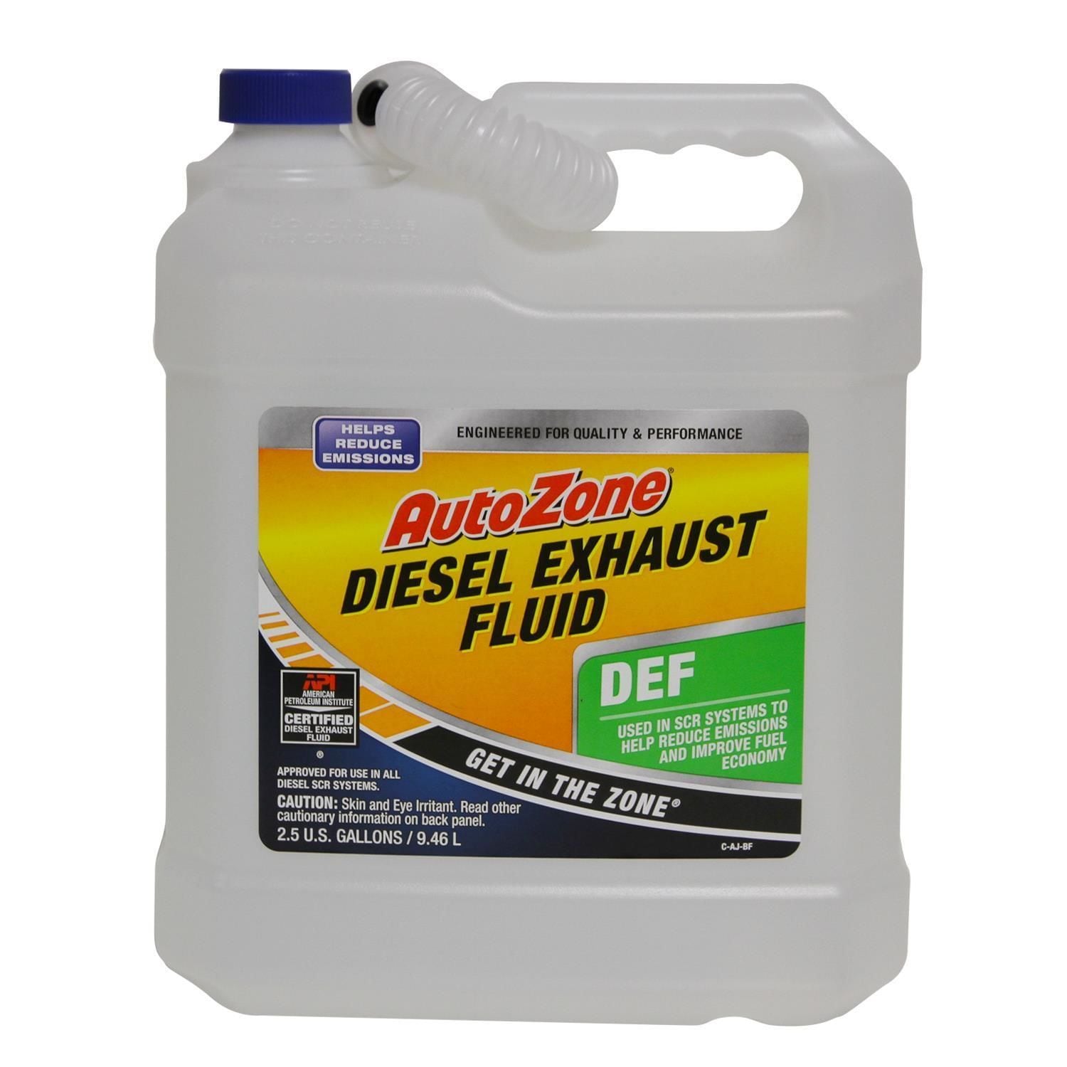 AutoZone Diesel Exhaust Fluid 2 5gal