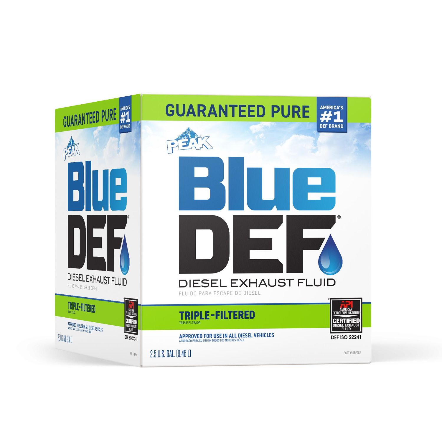 Peak BlueDEF Diesel Exhaust Fluid 2.5 gal.