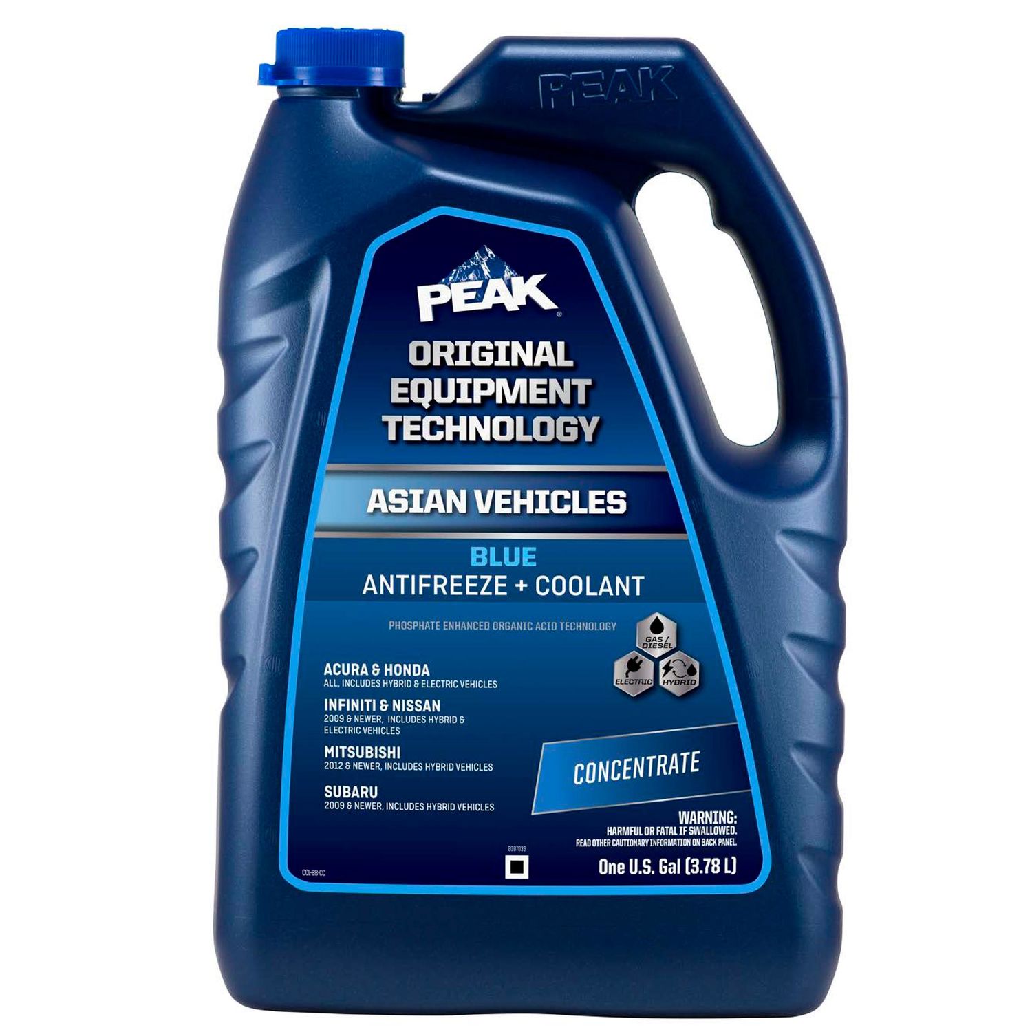 Peak OET Antifreeze/Engine Coolant PAB0B3