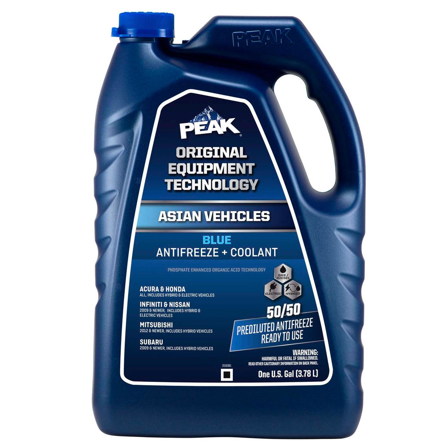 PEAK OET Antifreeze/Engine Coolant PABB53