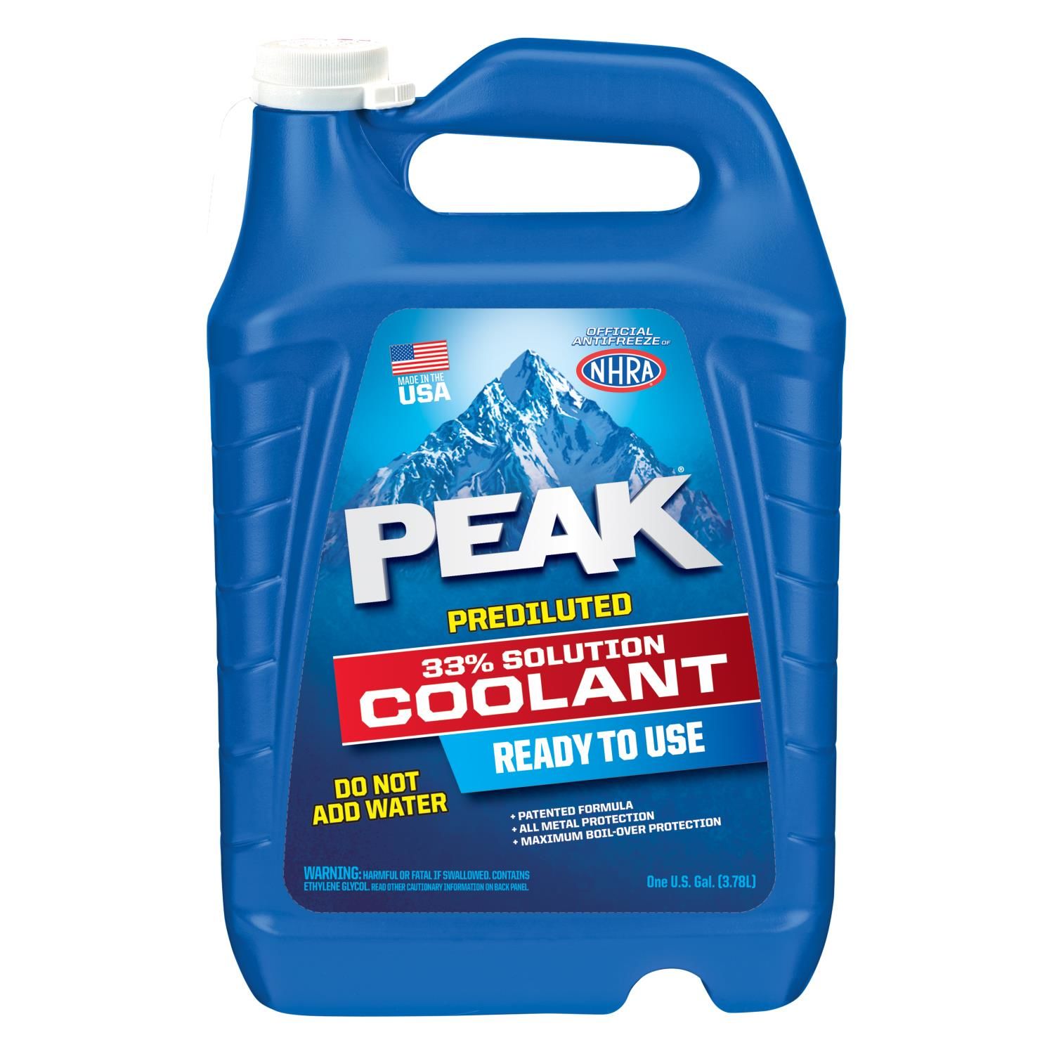 PEAK 33 Antifreeze and Coolant 1gal
