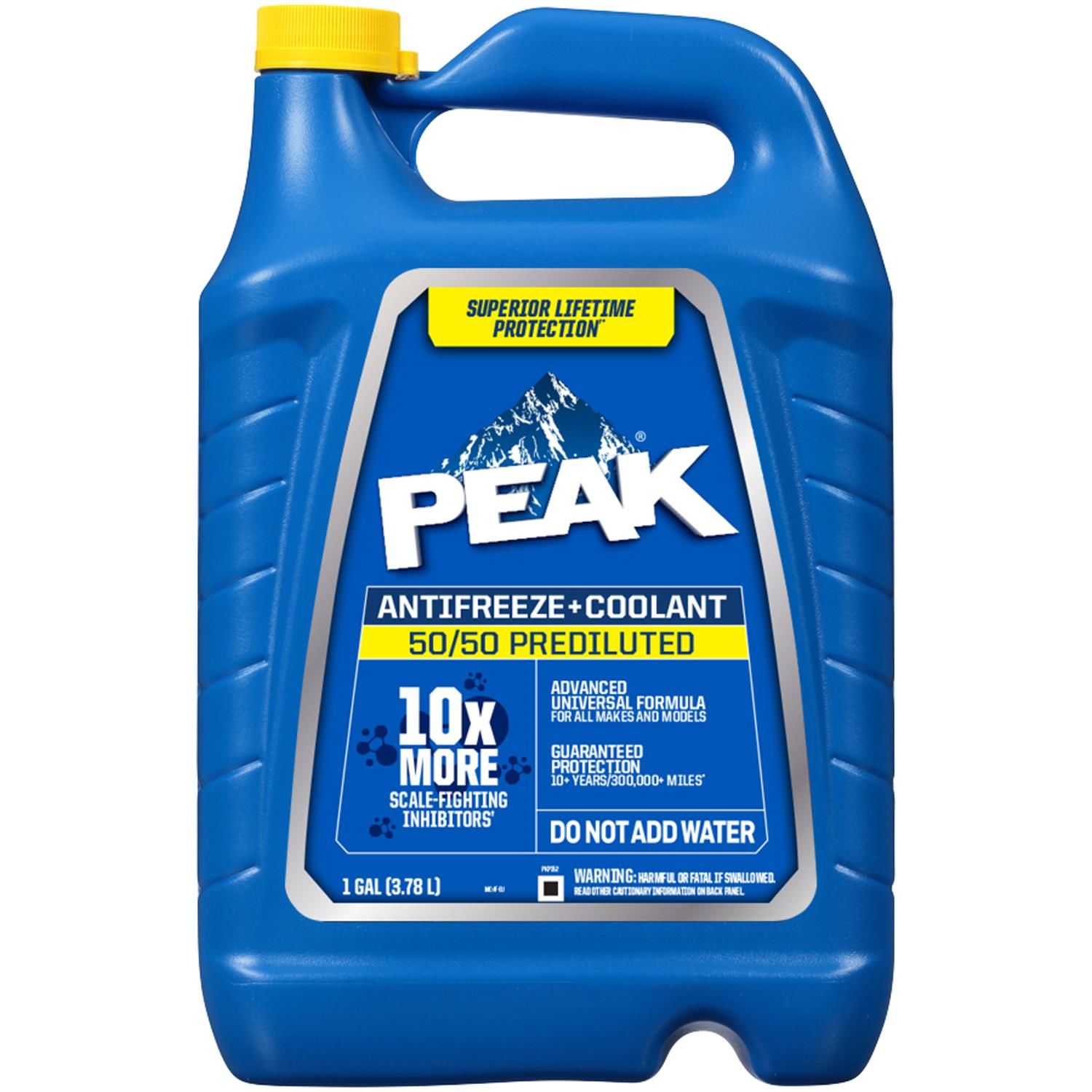 PEAK 50/50 Antifreeze and Coolant 1gal