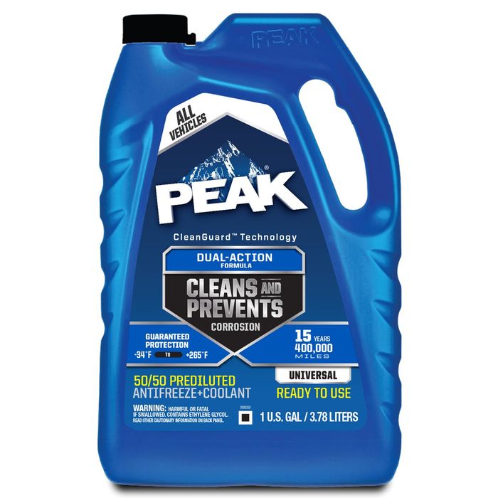 PEAK CleanGuard Technology Universal Antifreeze and Coolant Ready-to-Use