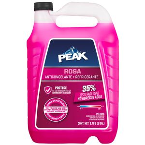 Anticongelante Refrigerante de Motor Rosado PEAK de 1 Galon