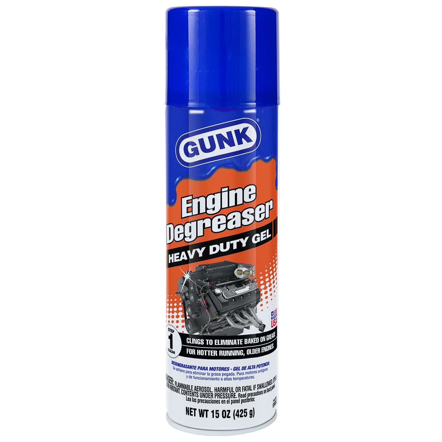 GUNK Engine Brite Gel Spray 15oz