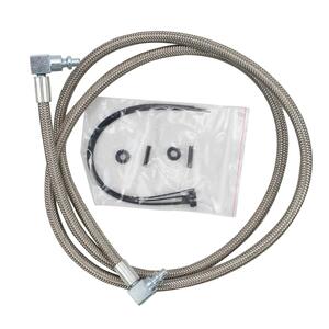 RaceTuning Steel Braided Hydraulic Clutch Line For Camaro 2010-22 & Mustang 2005-21