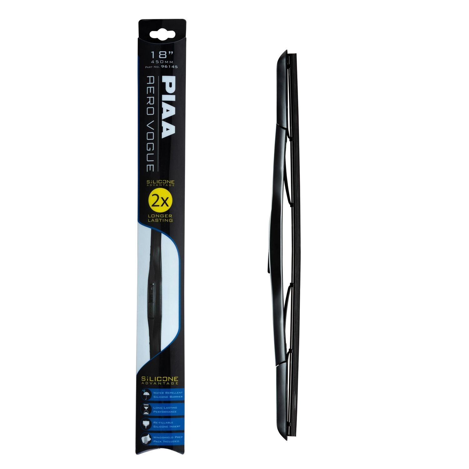 PIAA Aero Vogue 18in Hybrid Wiper Blade