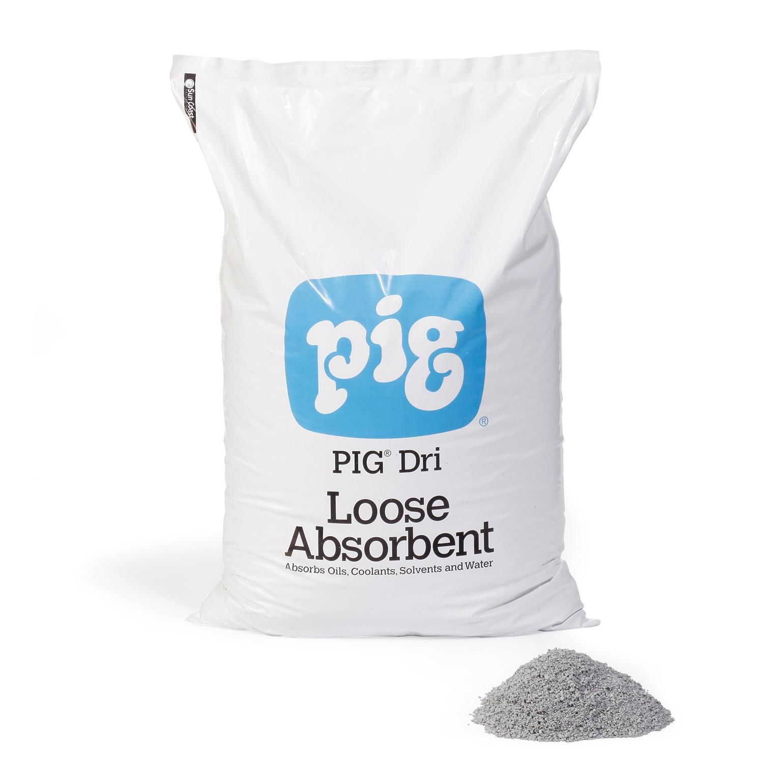 Pig 39.6lbs Dri Loose Absorbent Bag Oil Absorbent