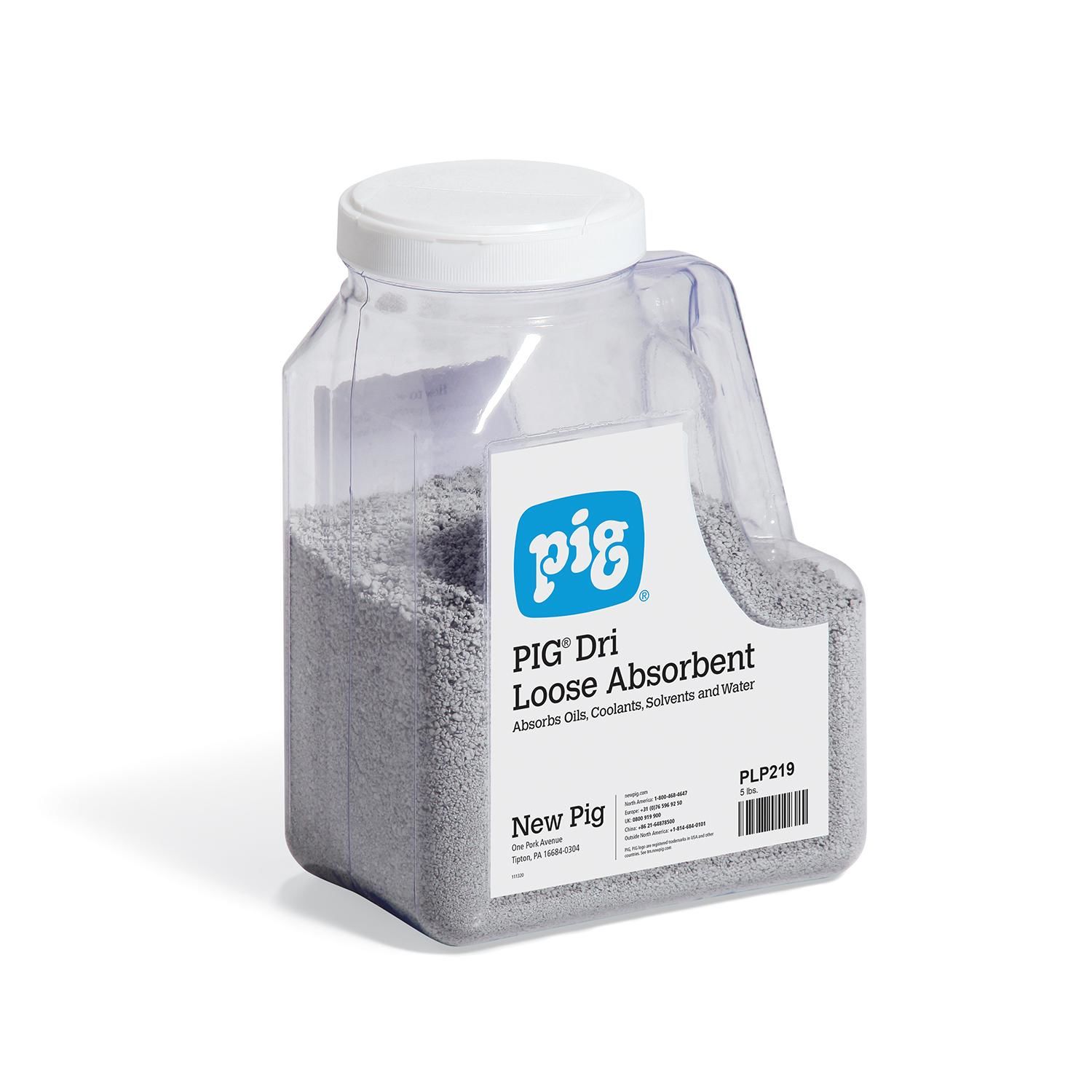 Pig 5lbs Dri Loose Absorbent 4 Piece