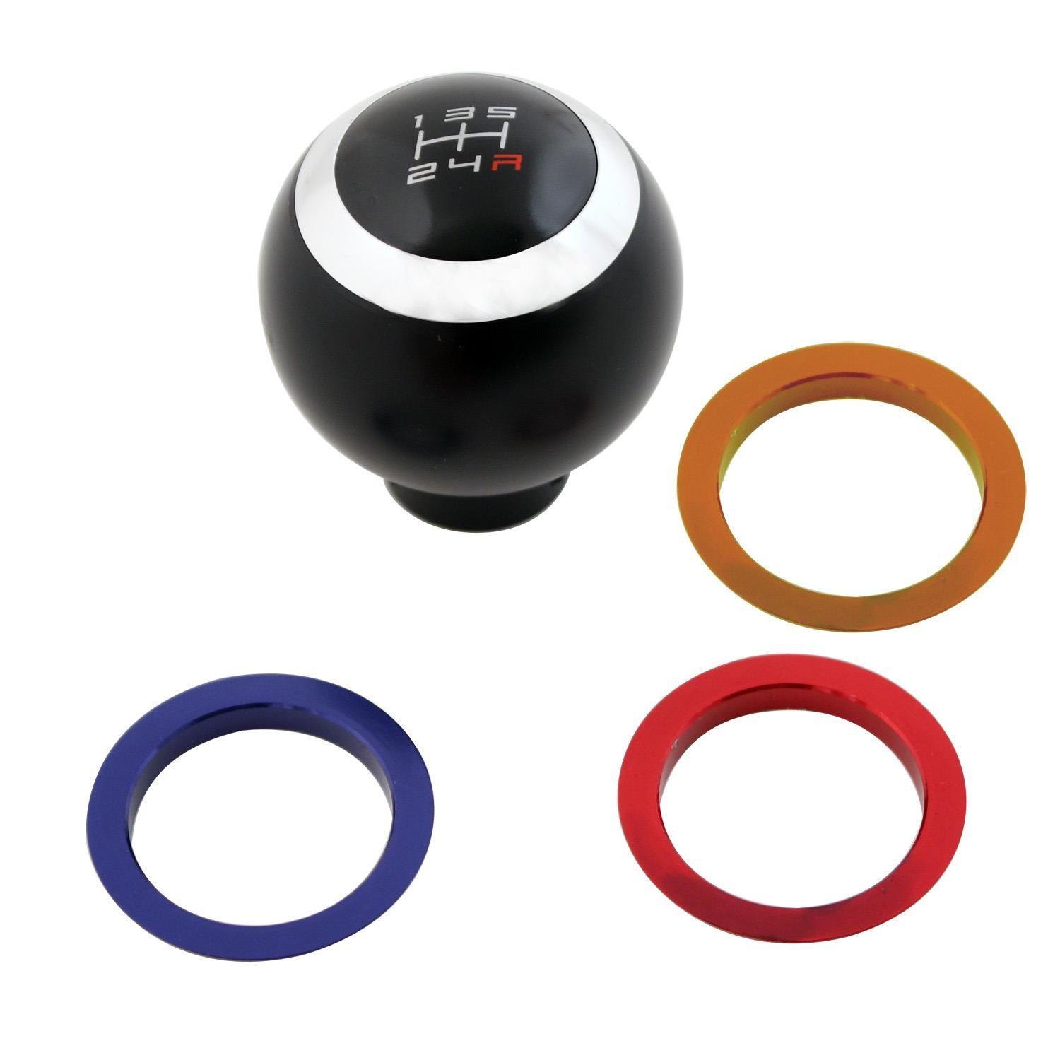 Pilot Ball Shift Knob with Color Rings PM2274