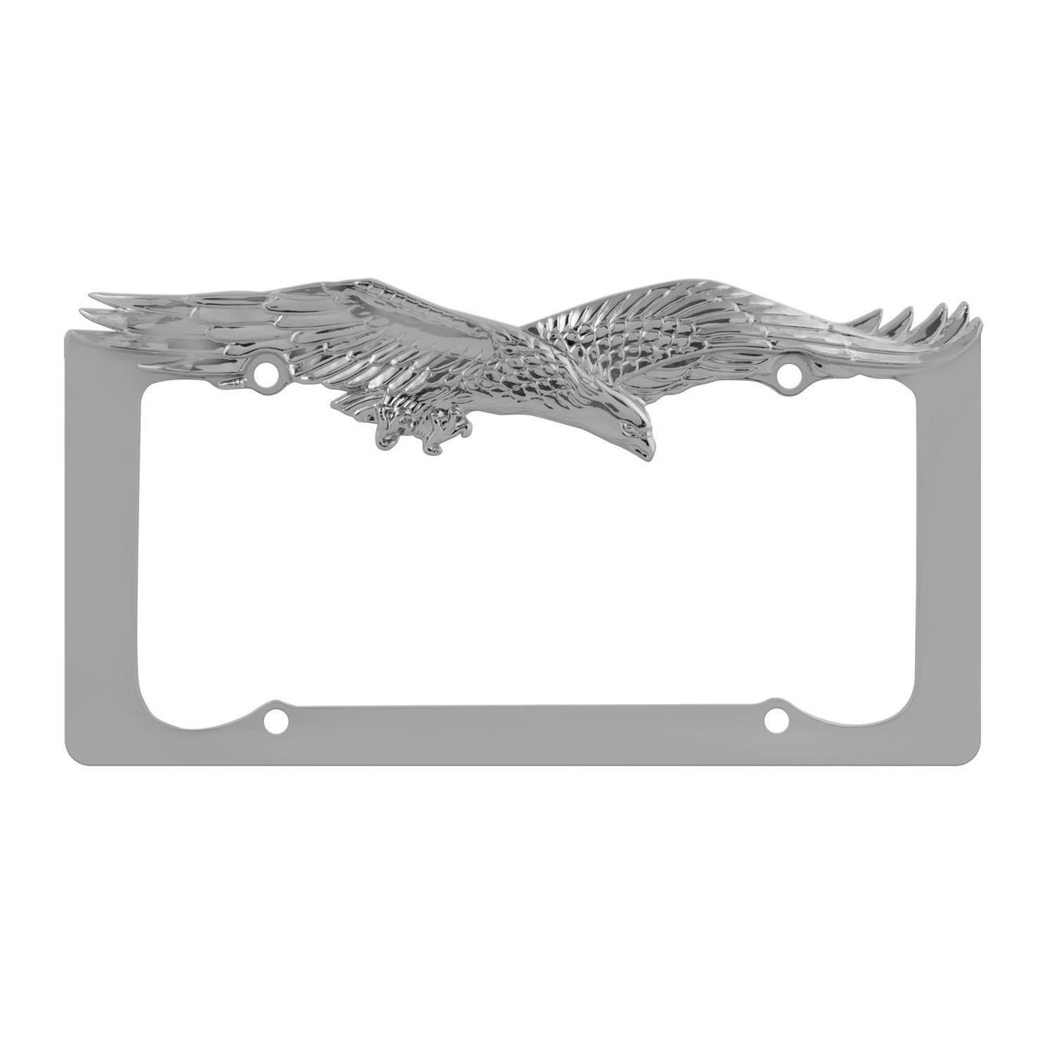 Pilot Chrome Eagle License Plate Frame