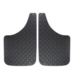 Plasticolor 9in x 15in Diamond Plate Mud Guard for Honda Accord