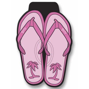 Plasticolor Giant Flip Flop Floor Mat