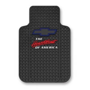 Chevy racing on sale floor mats