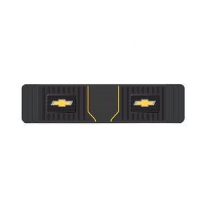 Plasticolor Black Carpet Chevy Logo Front Floor Mat 2 Piece