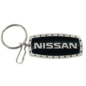 Keycare car leather keychain metal alloy buckle key holder keyring org