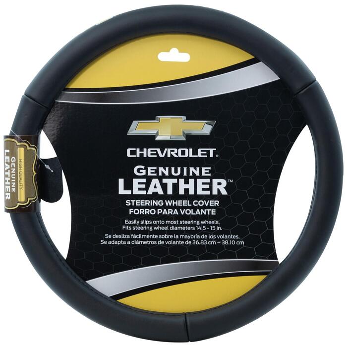 thumbnail image 2 of Genuine Black Leather Steering Wheel Cover For Land Rover Discovery 1 (1989-1998) - Easy Fit 2 of 5