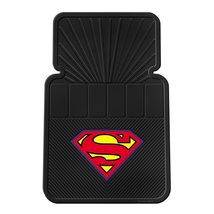 Superman car deals floor mats