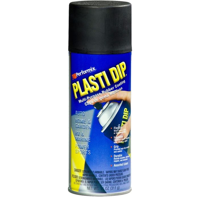 Rust-Oleum Black Matte Trim and Bumper Spray Paint 11 oz.