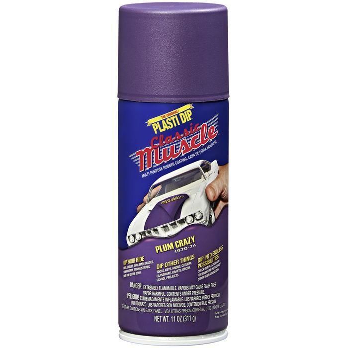 Purple metallic finish spray paint - 400ml - Plasti dip