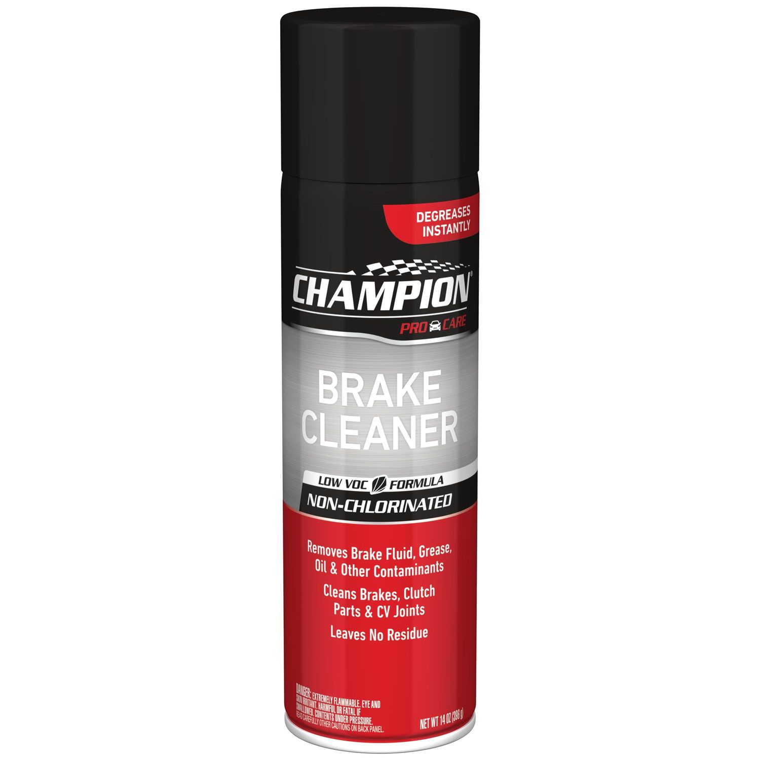 Champion Pro Care NonChlorinated Low VOC Brake Parts Cleaner 14oz