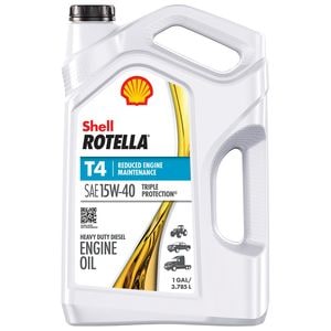 Shell ROTELLA T4 Triple Protection Diesel Conventional Engine Oil 15W-40 1 Gallon for Mini Cooper Paceman