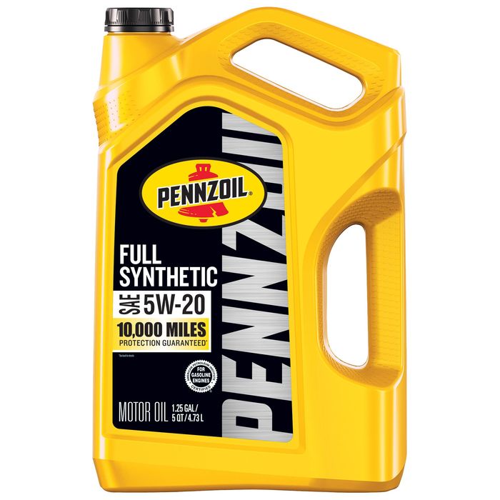 Pennzoil Standard Full Synthetic Engine Oil 5W-20 5 Quart